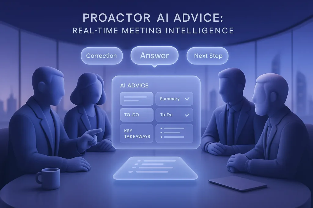 AI Advice in Proactor