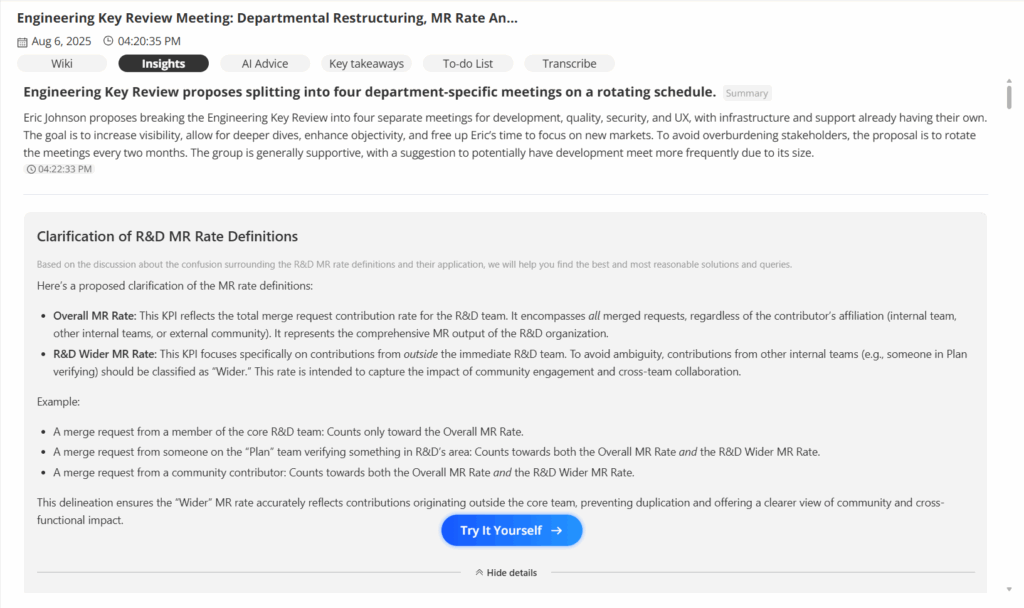 Proactor AI Insights