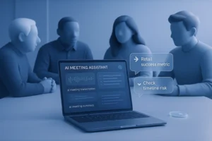 Proactive AI note taker